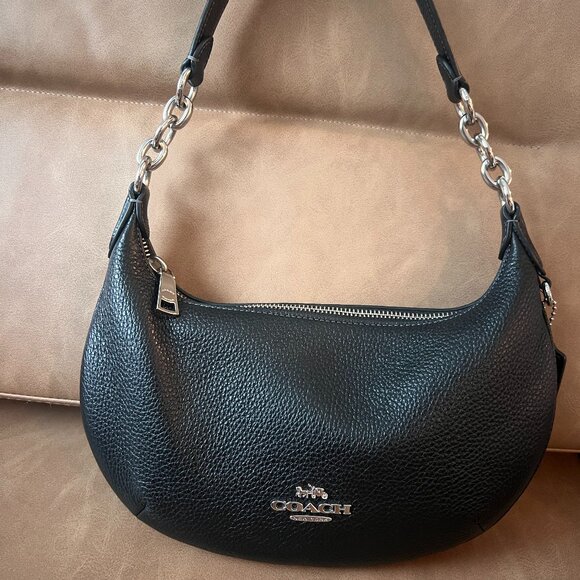 Coach Payton Bag (Black Leather) - Picture 1 of 4
